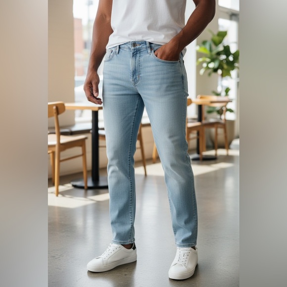 American Eagle Outfitters Other - American Eagle Outfitters Men's Sky Blue Athletic Fit Jeans